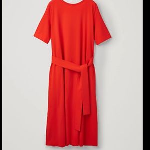 COS Belted Shirt Midi Dress
